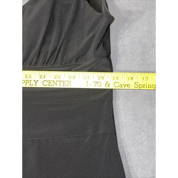 Dress Barn Women's Black Layer‎ Dress Size 12 - Picture 5 of 8